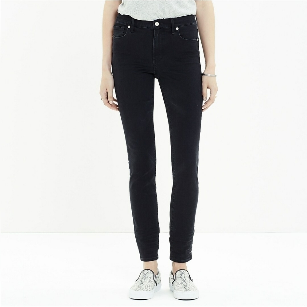 Madewell Tall 9" High-Rise Skinny Jeans in Lunar